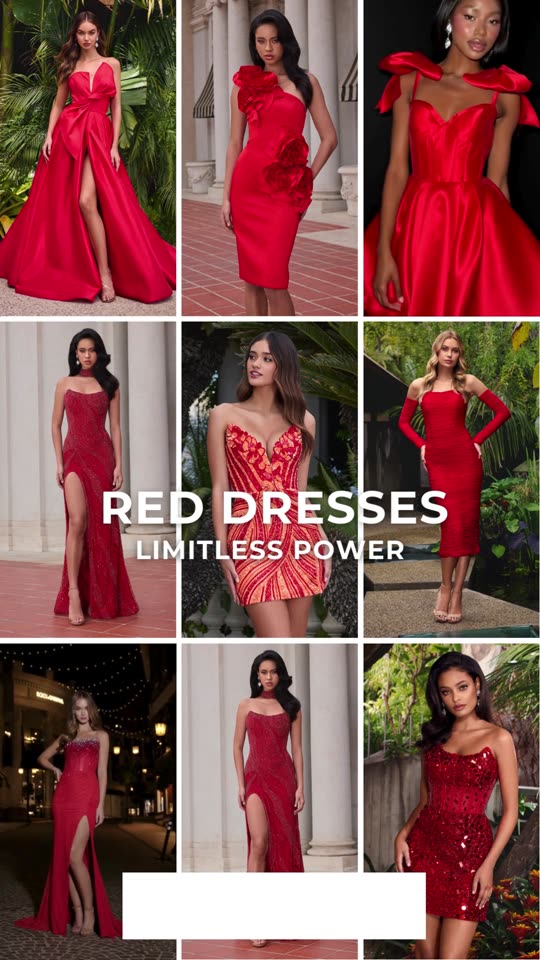 Ashley Lauren red dress campaign