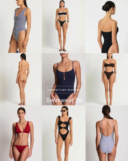 Wanderlust Stories swimwear campaign